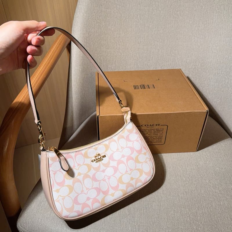 Kou C's high-quality one-to-one new women's bag teri classic presbyopia armpit bag handbag crossbody mahjong bag