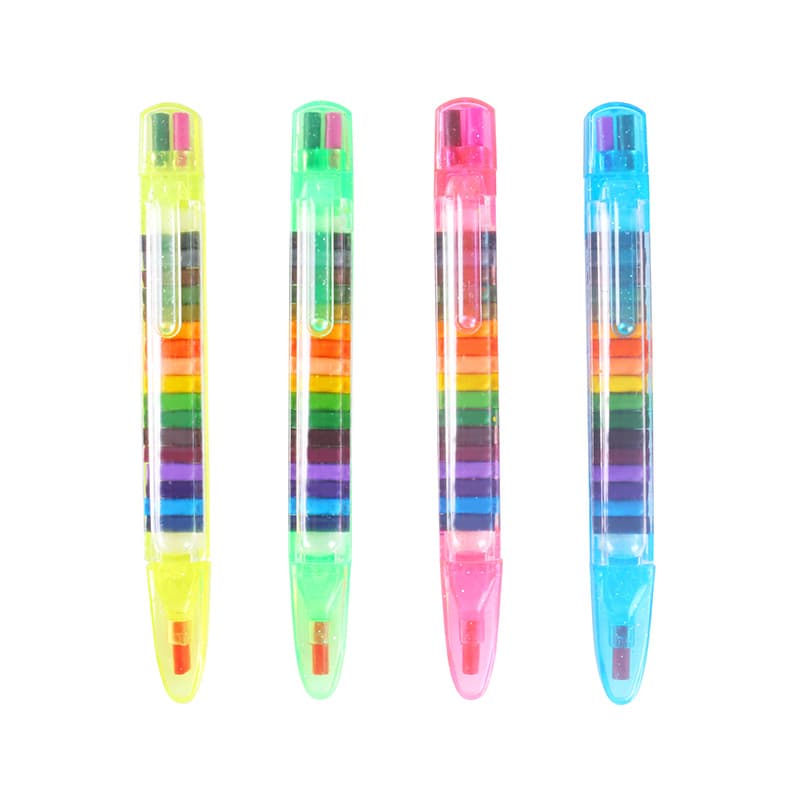 Cross-border creative rainbow pen, coloring brushes, children's DIY colored pen set art graffiti, 20-color painting crayon.