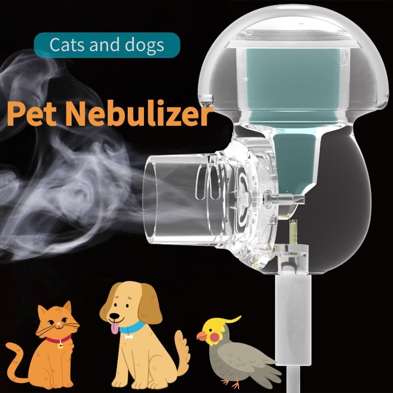 Pet Atomizer Portable Mesh Nebulizer Household Pet Nebulizer Rechargeable and Portable