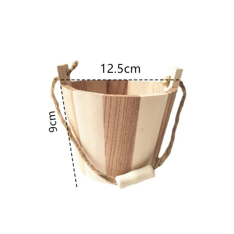 Wooden small wooden barrel home storage wooden barrel mini wooden barrel wooden toy barrel small wooden barrel wooden crafts