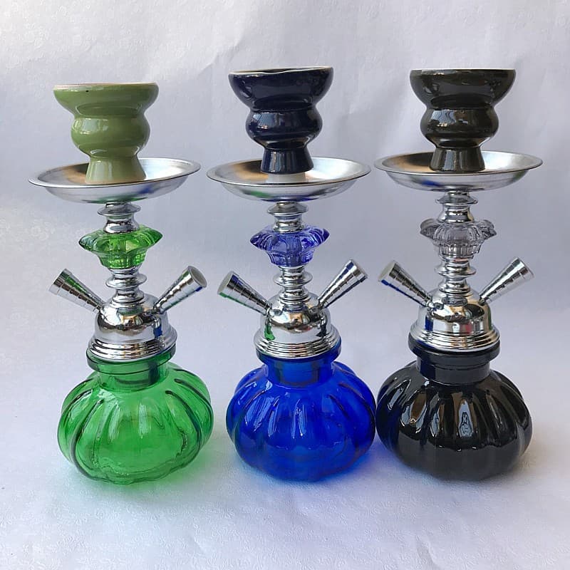 Arabic Hookah Bar Full Set KTV Classic Small Double Hookah Shisha Home Use Fruit Flavor