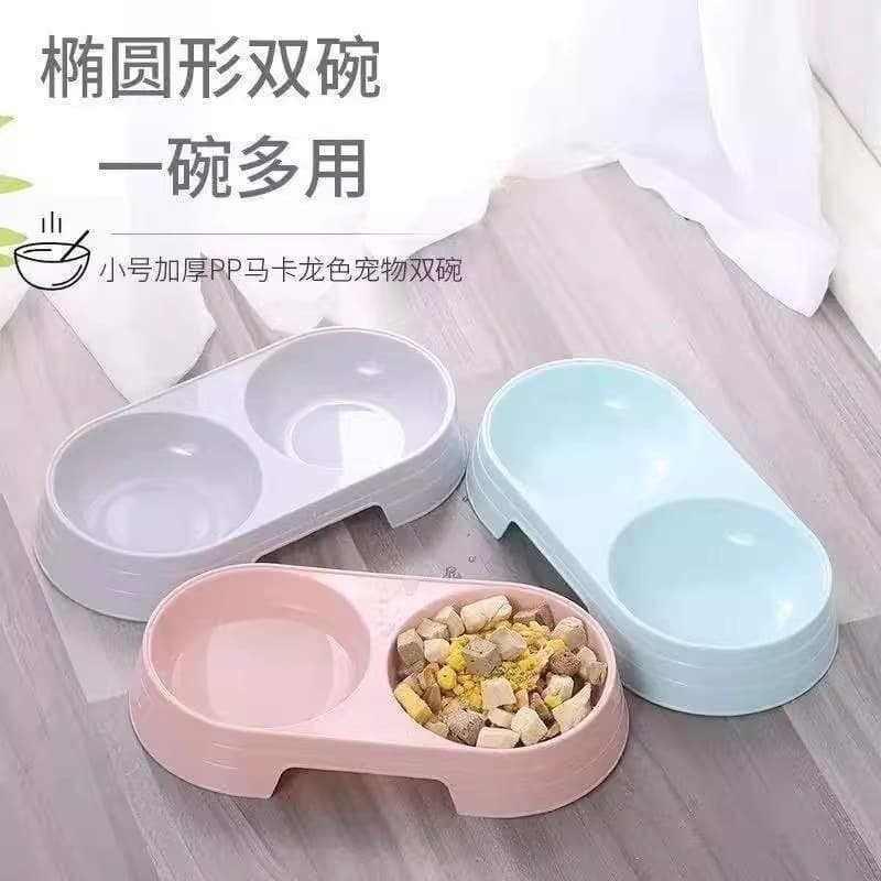 Dog Bowl Pet Bowl Cat Bowl Double Bowl Food Bowl Dog Food Bowl Small Dog Cat Food Bowl Wholesale
