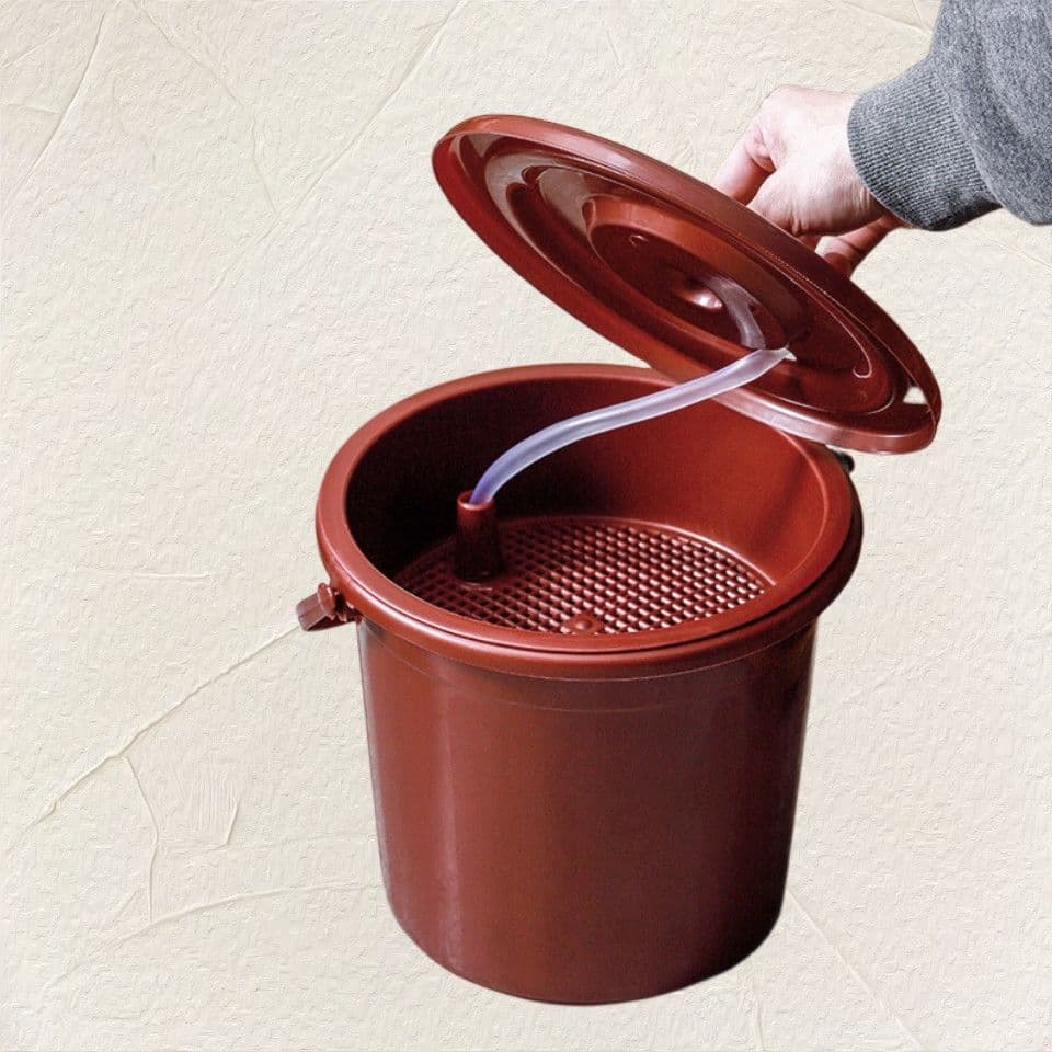Tea water wastewater bucket, tea water separator, tea residue bucket, garbage bucket with lid, tea table, tea set, tea table, household tea water bucket