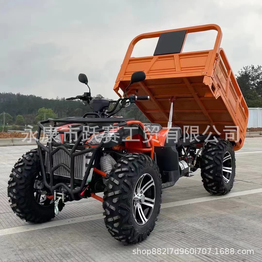 Factory Supply ATV300CC All-Terrain Four-Wheel Drive Mountain Off-Road Sand Vehicle Four-Wheel Drive Agricultural Utility Truck 350CC