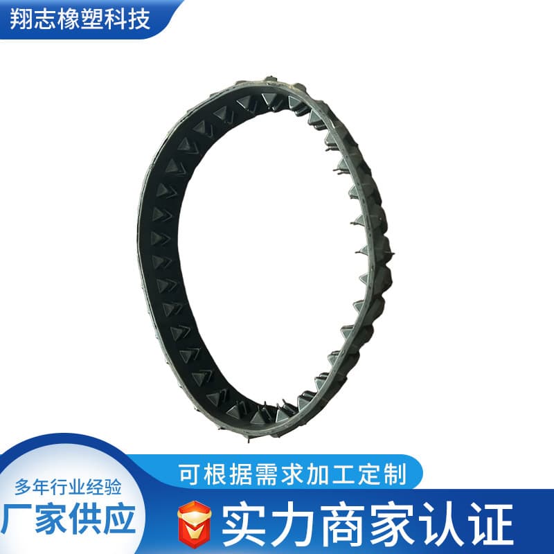 Rubber tracked agricultural engineering excavators, tractors, harvesters, transport vehicles, anti-skid disc
