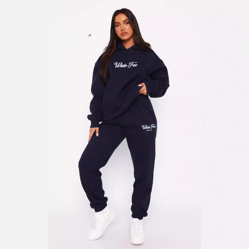 Dalian Hoodie Women's Sweatshirt and Pants Set Fashionable Long Sleeve Pullover Hoodie Couple Sweatshirt Set