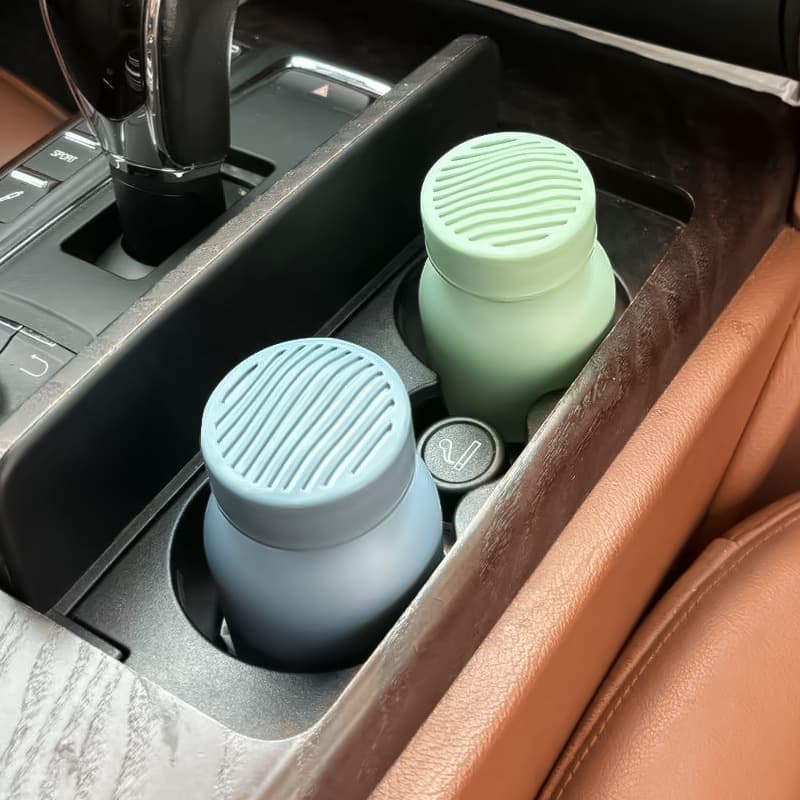 Car Aromatherapy Bottle, Car Perfume Empty Bottle, Volatile Diffuser, High-End Glass Bottle, Car Interior Decoration Ornament