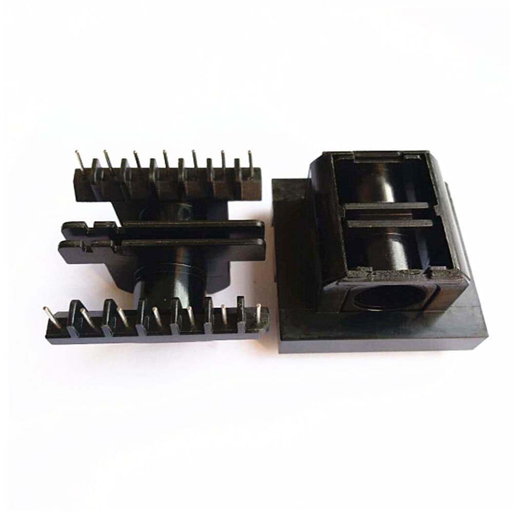 EC3945 transformer frame, ER39 bakelite frame, ER39 horizontal double slot frame, BOBBIN 7+7 with casing.