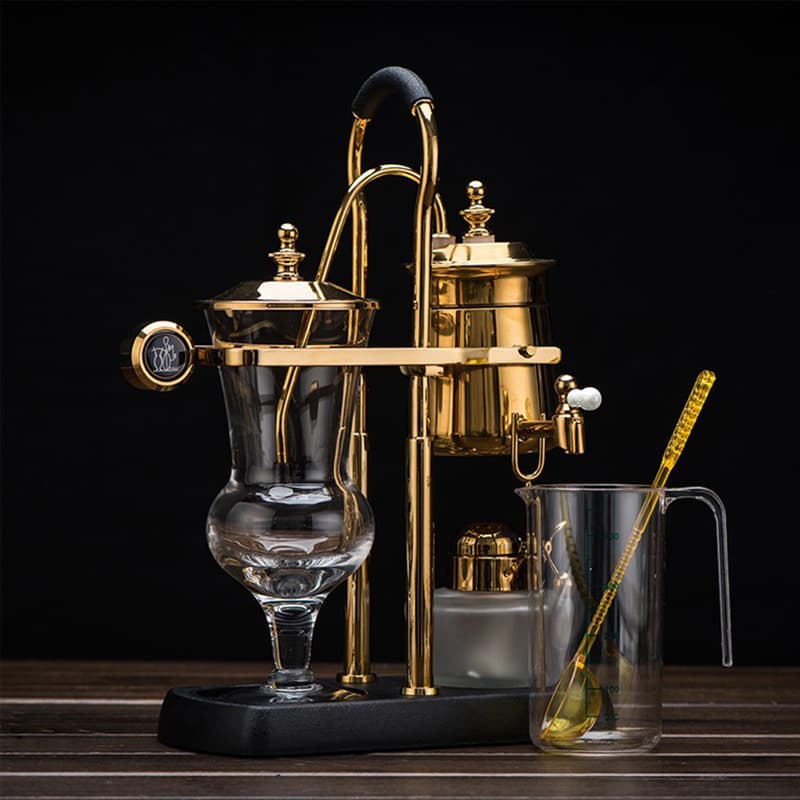 Wholesale Belgian Coffee Maker Siphon Coffee Maker Manual Coffee Machine Brewing Equipment Home Coffee Pot