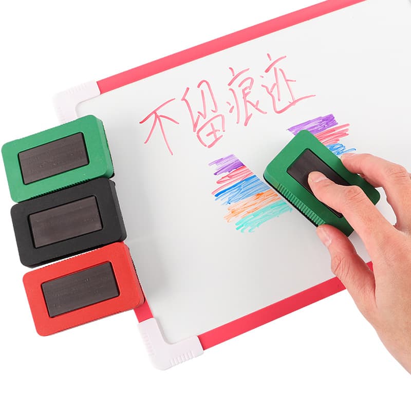 Colorful Creative Magnetic Blackboard Eraser, Flannel Mini Children Office Stationery Whiteboard Eraser Chalk Eraser Drawing Board Accessories