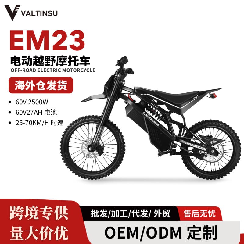 Motorcycle Racing Off-Road Electric Vehicle High-Power 60V 4000W High-Performance Off-Road Motorcycle for Adults