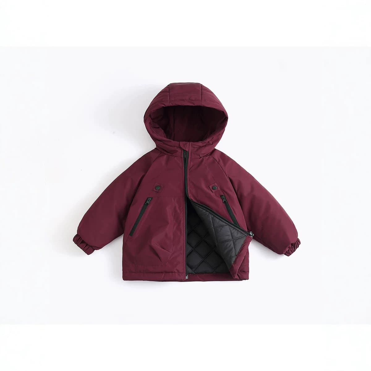 Cross-border new autumn and winter children's jackets, boys' cotton jackets, girls' clips, outdoor clothing, cotton jackets, warm jackets, children's clothing