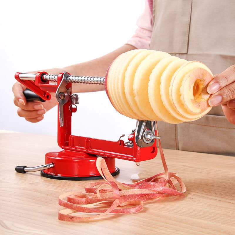 Apple Peeling Tool Household Hand-crank Apple Peeler Multifunctional Peeler 3-in-1 Automatic Fruit Slicer Knife