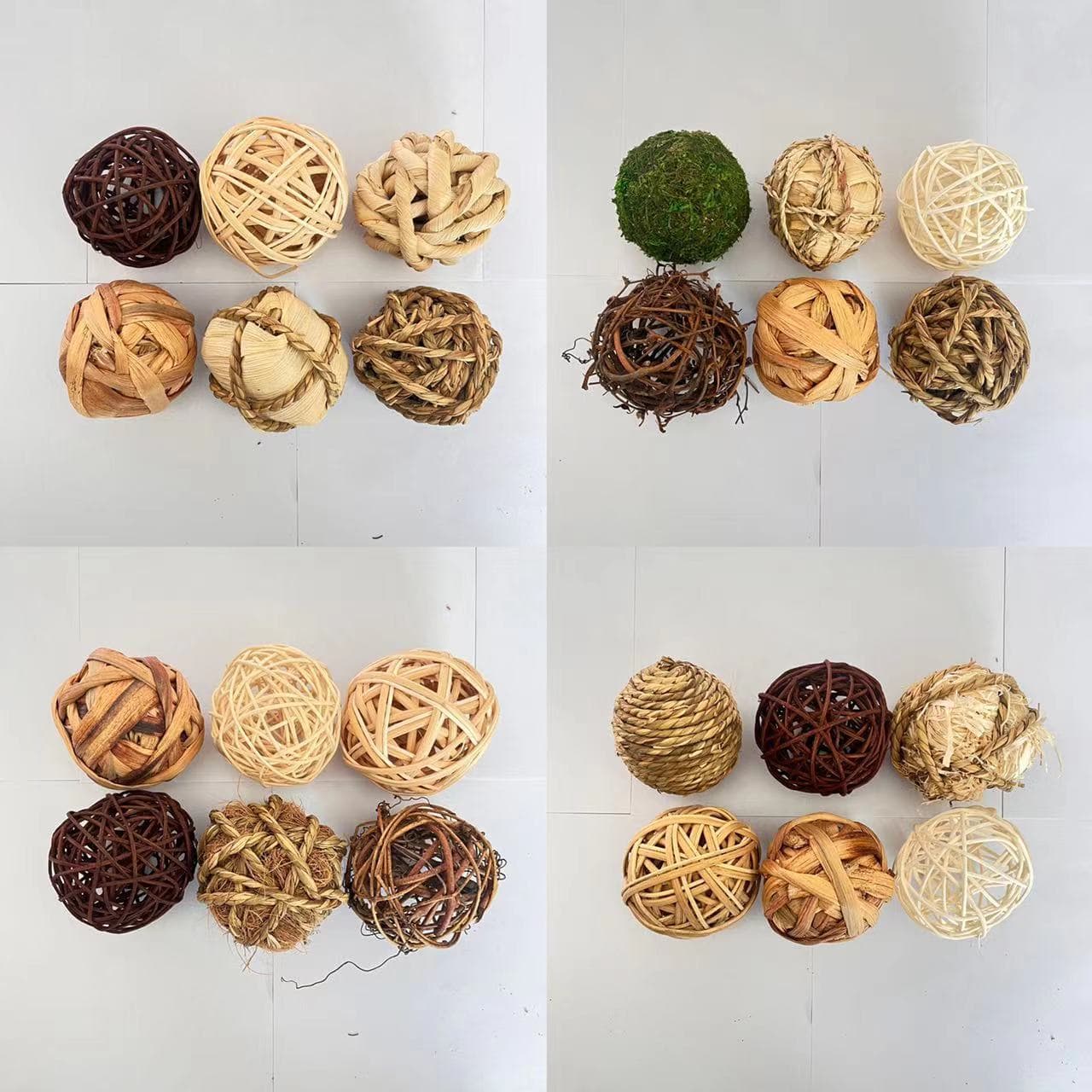 Amazonian pet ball, parrot chew toy, rabbit paw grass ball, hamster and guinea pig chew willow ball, grass ball, rattan ball