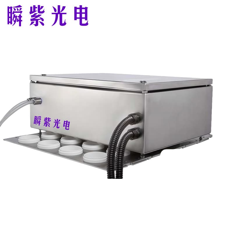 Food Production Pulse Xenon Light Sterilization Packaging Can Pulse Light Sterilization Yogurt Packaging Pulse Xenon Light Sterilization