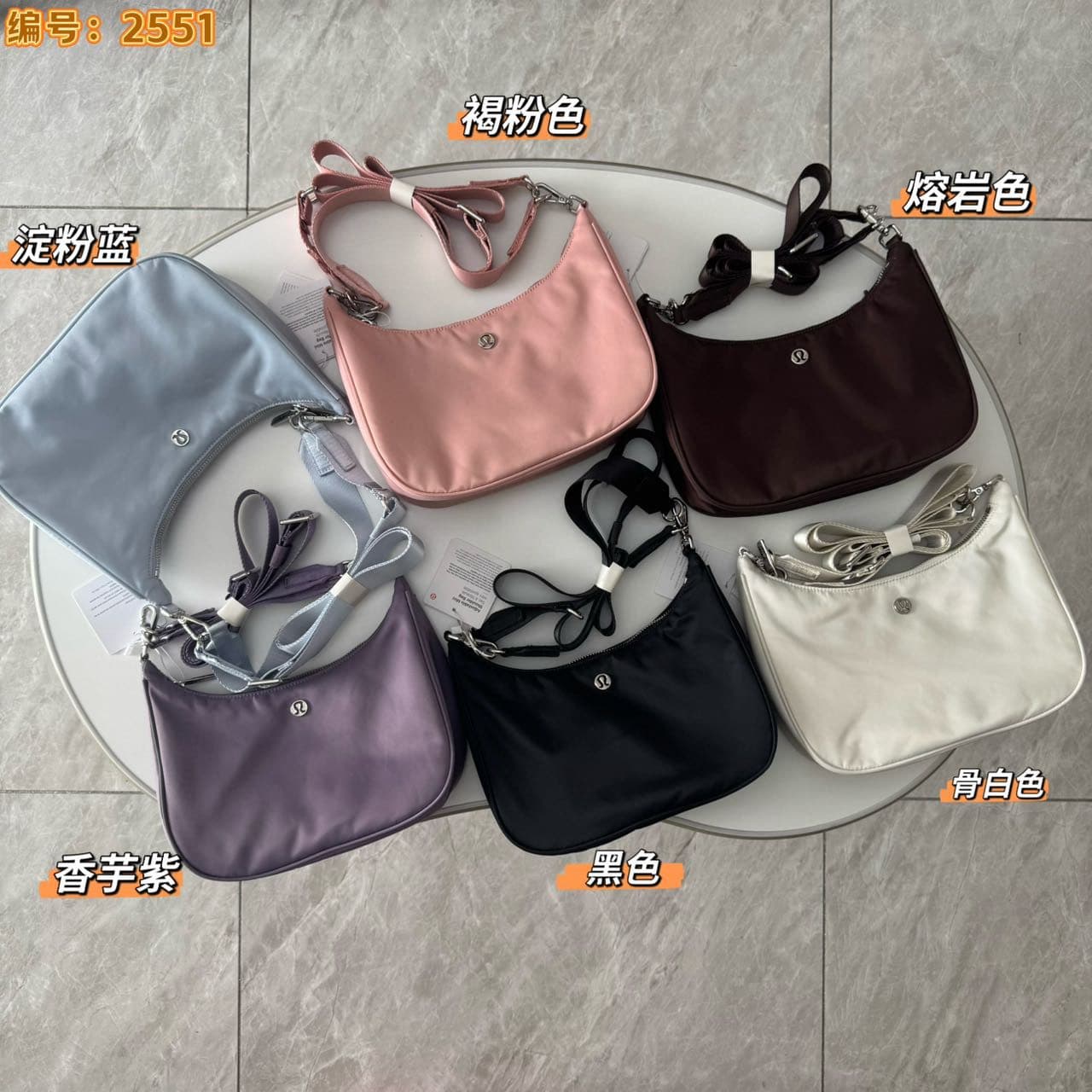 Women's new 3L small shoulder bag, crossbody bag, dumpling bag, croissant bag, one piece drop shipping