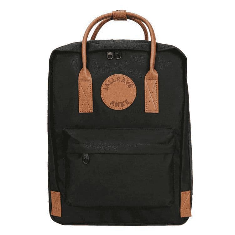 man bag second generation Swedish backpack male and female student school bag backpack outdoor travel portable PU leather computer