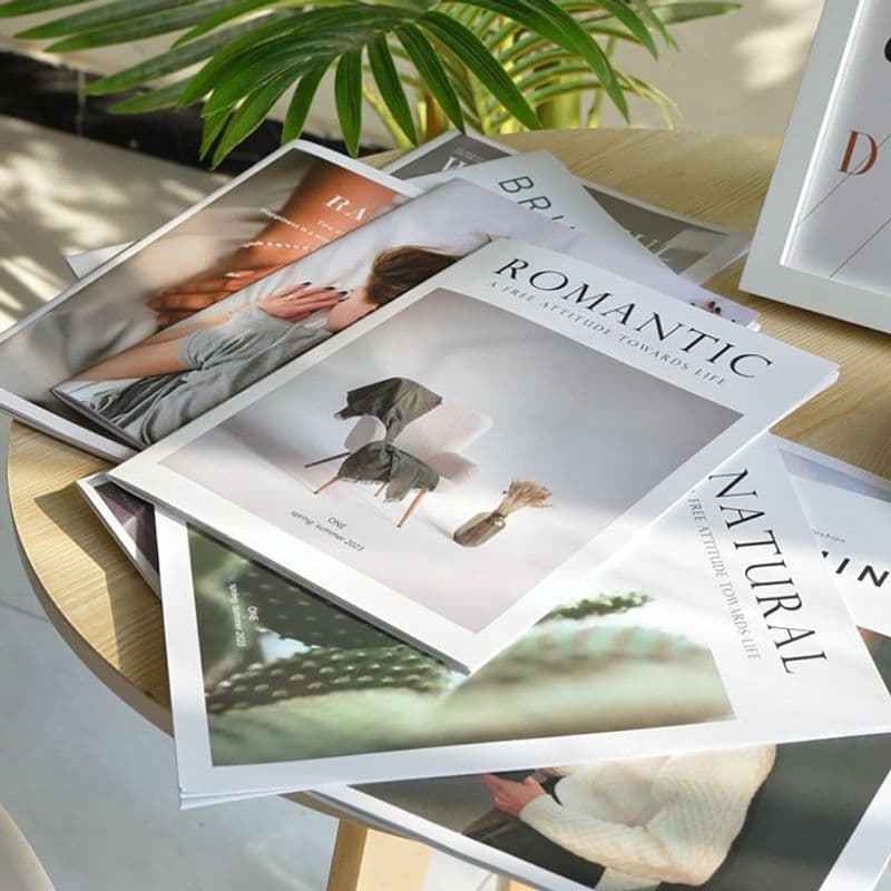 English Newspaper Photo Prop Magazine Photography Influencer Setup Clothing Store Decoration Ins Backdrop Photography Prop