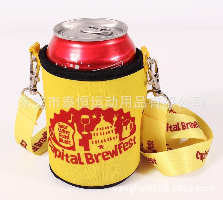 Neoprene Eco-Friendly Red Wine Glass Sleeves with Custom Logo Printing