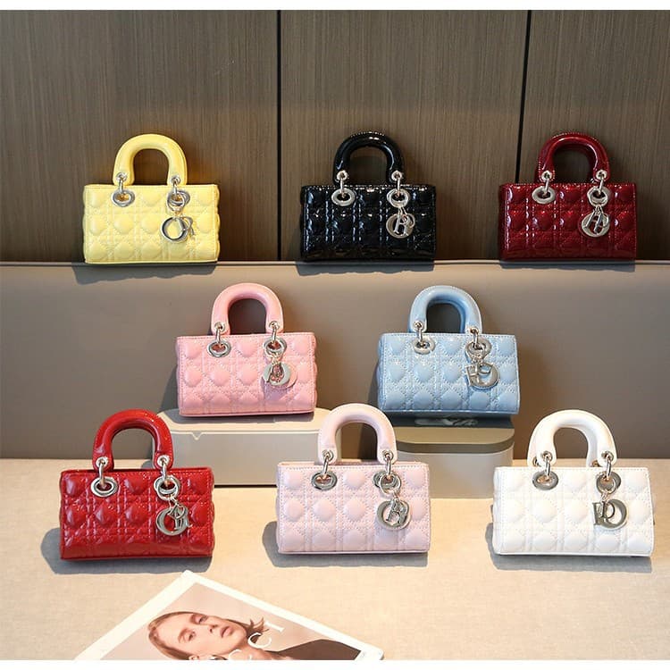 2026 New Style Chanel-Style Patent Leather Diamond Quilted Lady Bag for Women, Premium Handbag Shoulder Crossbody, Drop Shipping