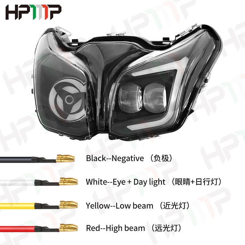 Compatible with Yamaha SRL115 FI LAGENDA115 FI LED Headlight Smoke Light Yamaha SR115 Light