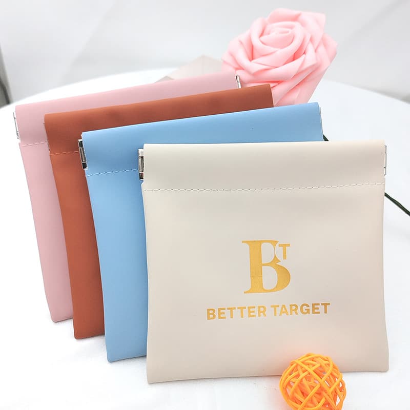 Manufacturer Custom Snap Closure Bags for Various Accessories, Jewelry, Eyewear, Earphones, Small Items, Custom Logo Available