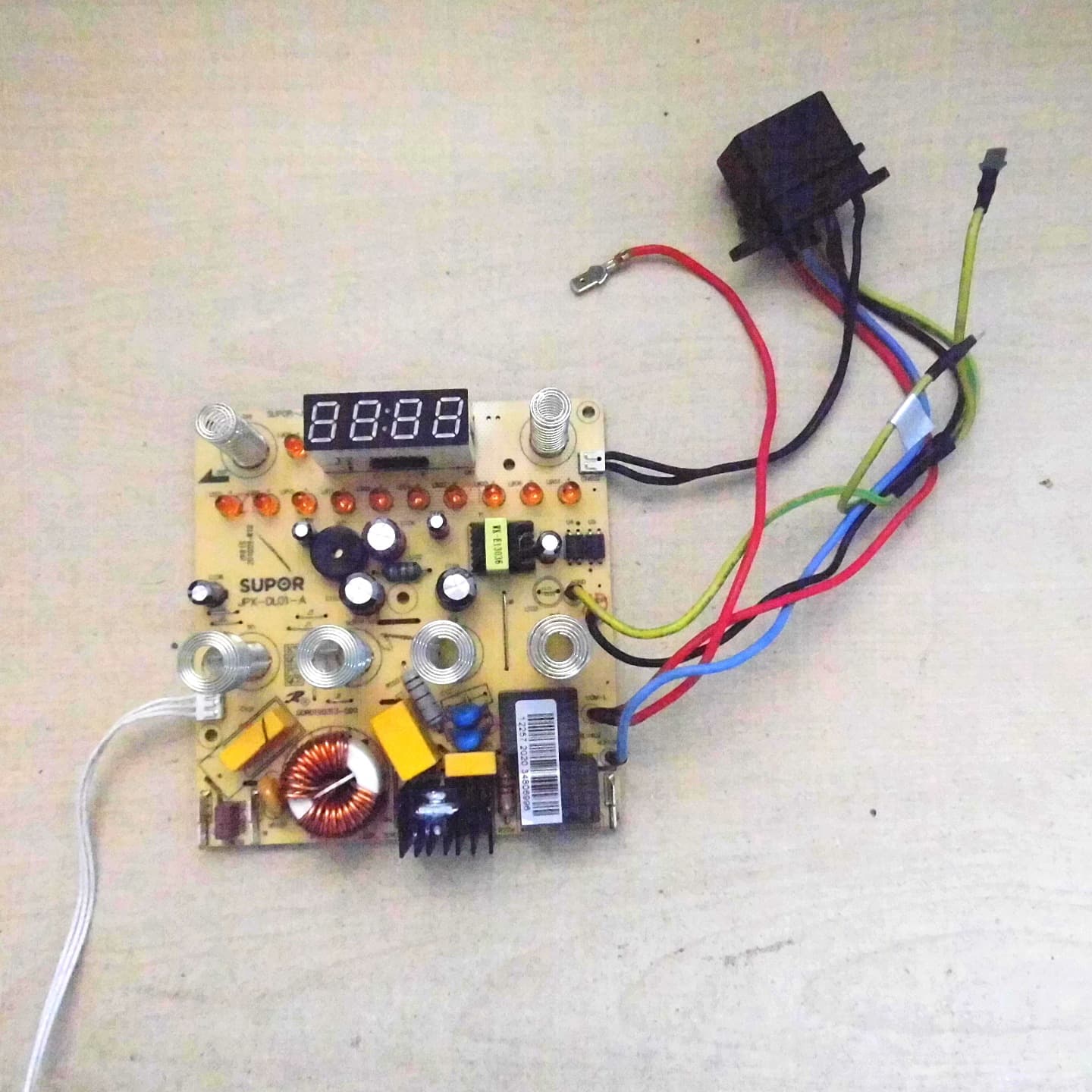 Compatible with blender circuit board, display board, button board, light board SUP0R-JPX-DL01-A, disassembled part with 3 wires.