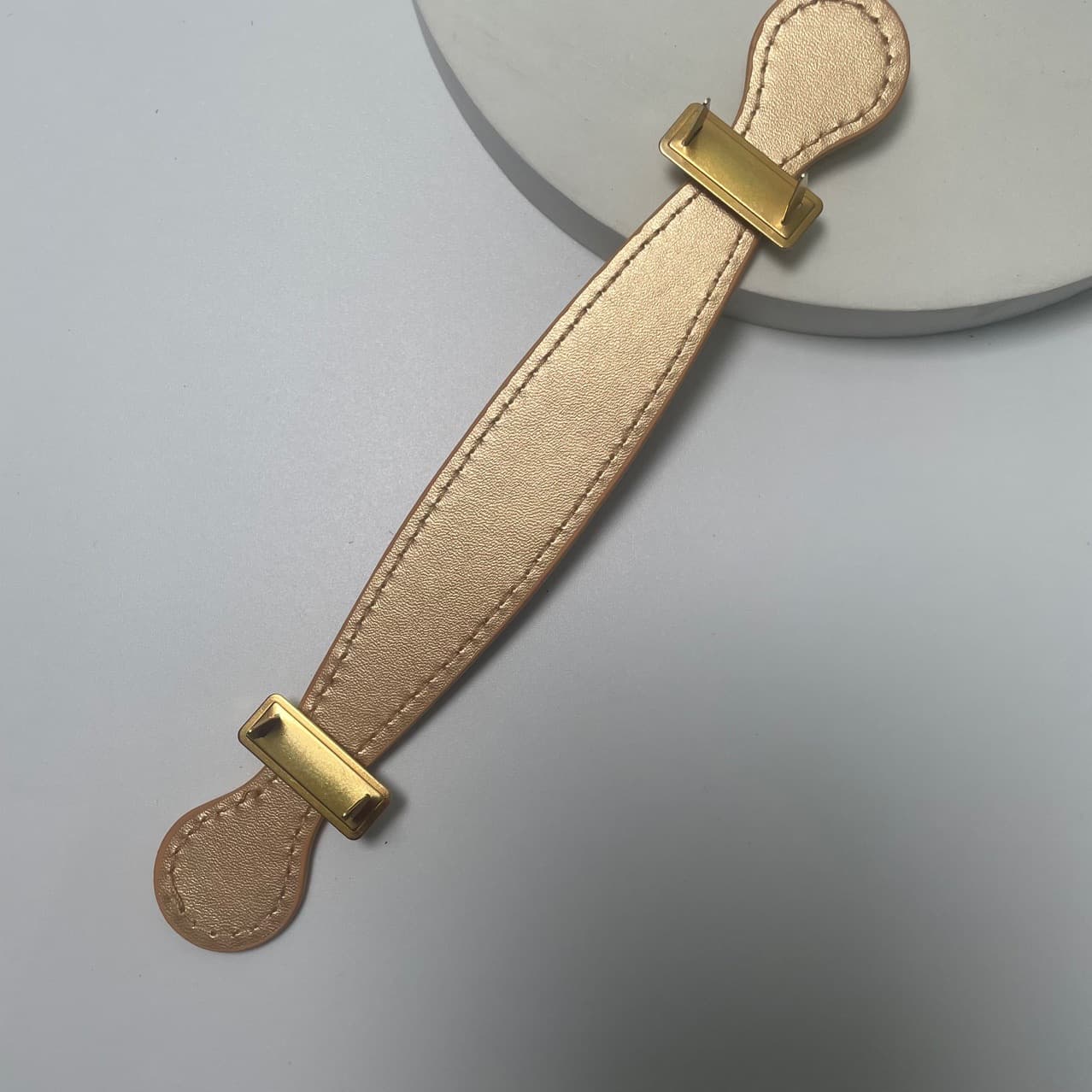 Handle Strap Bag Accessory Hand Strap Packaging Box Accessory Handle PU Leather Carry Strap Luggage Accessory