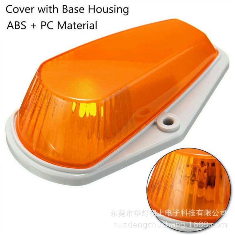 Cross-border Supply 12v Pickup 24v Truck Trailer Car Top Light Warning Light Driving Vehicle Lamp Parts