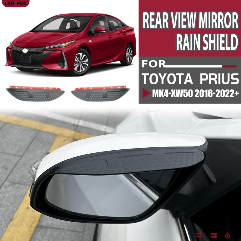 Rear view mirror rain shield for Toyota Prius PRIUS