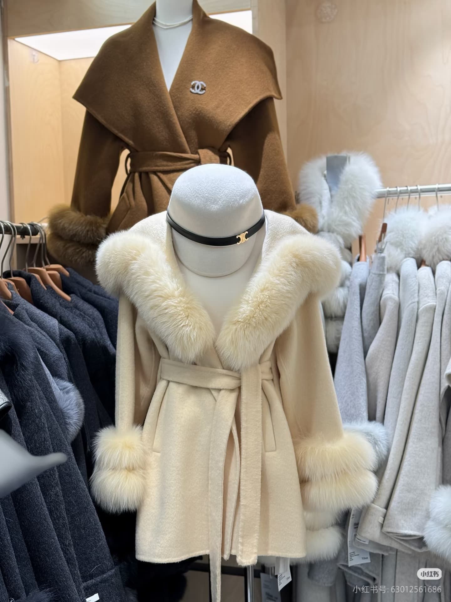 Nanyou New Fall/Winter Double-Faced Wool Cashmere Coat for Women Mid-Length Outerwear Women's Brand Clothing Wholesale