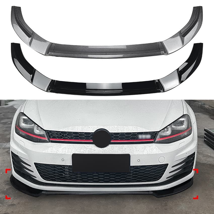Suitable for Volkswagen Golf 7 Golf Mk7 Gti R Rline Front Bumper Front Lip Front Shovel Exterior Modification