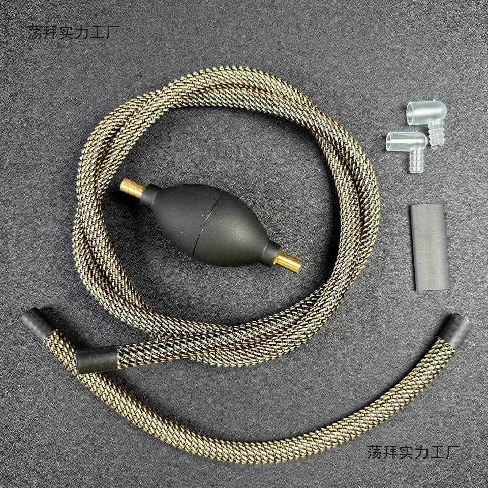 Braided Tea Tray Drain Hose with Suction, Coffee Table Accessories, Tea Table/Tea Desk Kung Fu Tea Set Drain Pipe, Drain Soft Tube, Tea Ceremony