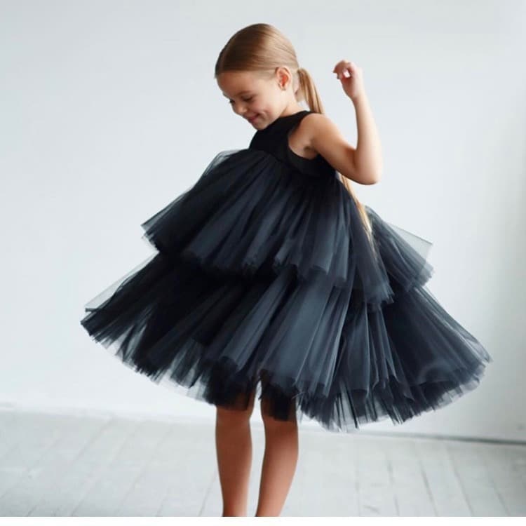 2026 Girls' Dress Fashionable Tulle Dress Elegant Princess Dress Gown Wedding Party Dress