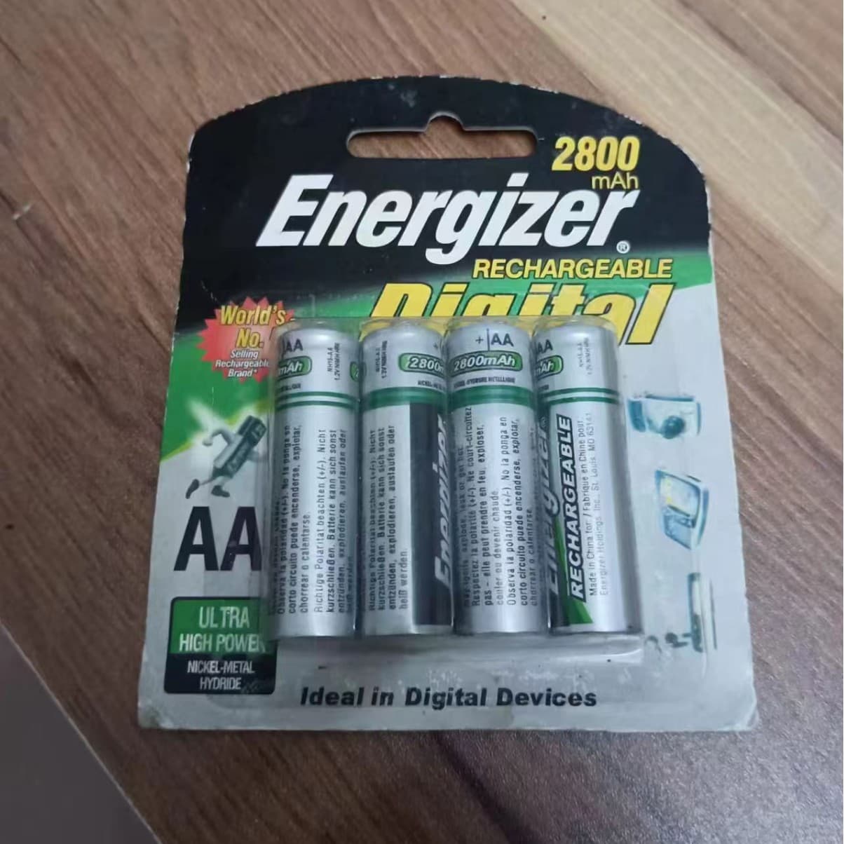 Energizer Rechargeable Battery Set Size 5/7 for Toys Cameras Microphones Remotes High Capacity