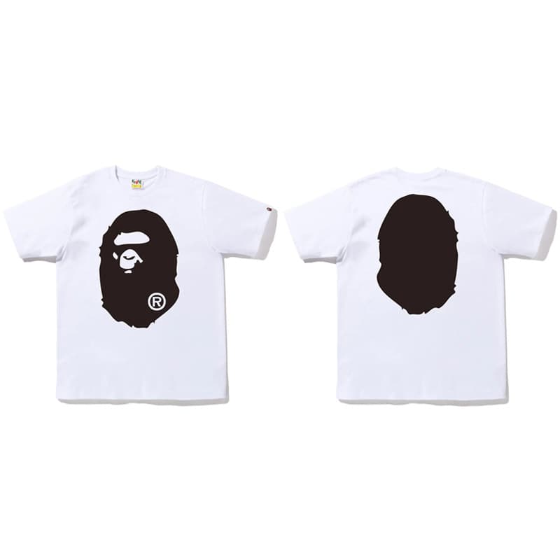Cross-border Wholesale Supply Foreign Trade Streetwear 260g Heavyweight BAPE Ape Head Shark Short Sleeve Shark Monkey T-Shirt