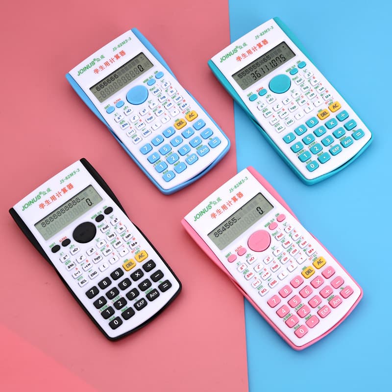 Zhongcheng Multifunctional Color Cartoon Scientific Calculator for Student Exams, Accurate Drop Shipping