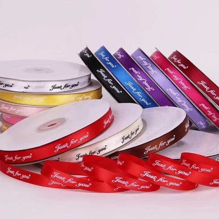 1cm Polyester Ribbon Factory Wholesale Baking Gift Bouquet Packaging Ribbon Colorful Ribbon Cake Baking Gift Box Ribbon