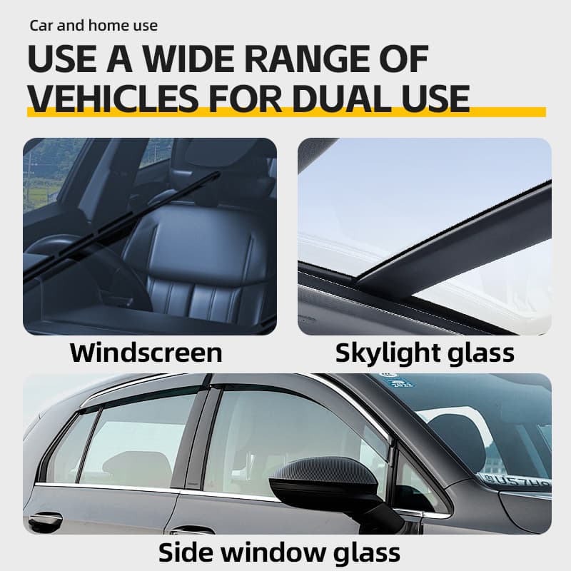 Debedi Auto Glass Polishing Liquid Upgraded Cerium Oxide, Removes Oil Film, Coating, Water Spots, and Light Scratches, Restores Without Traces