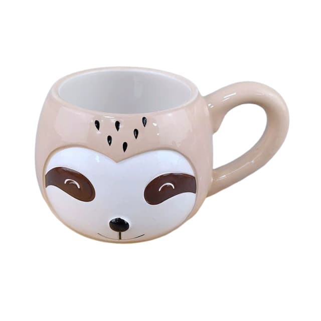 Dolomite Mug Sloth Ceramic Cup Couple Water Cup Coffee Milk Cup Animal Children's Cup