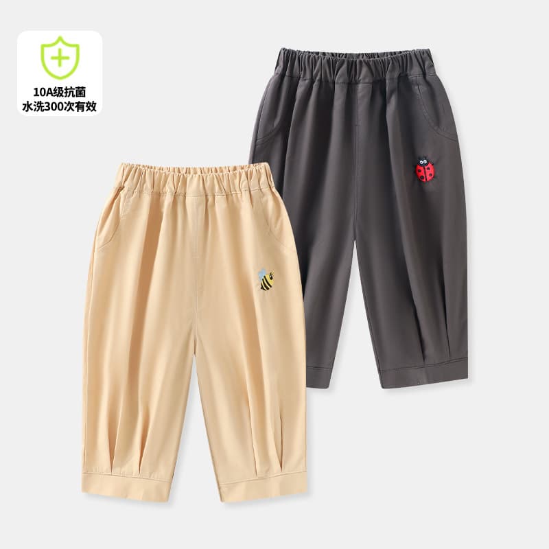 Spring Autumn Children Boy Girl Baby Casual Pants Fall 2025 New Baby Loose Long Pants Autumn