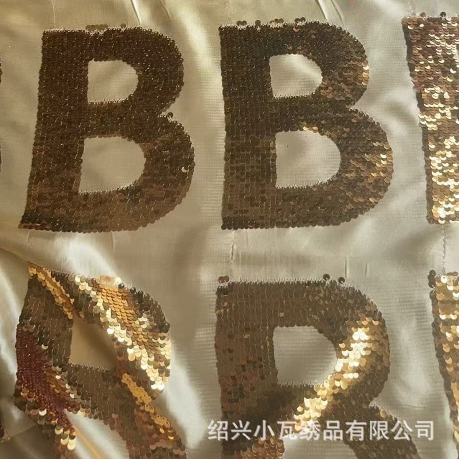 E-commerce hot style jute lettering stickers burlap stickers free combination of holiday party letters self-adhesive letter stickers