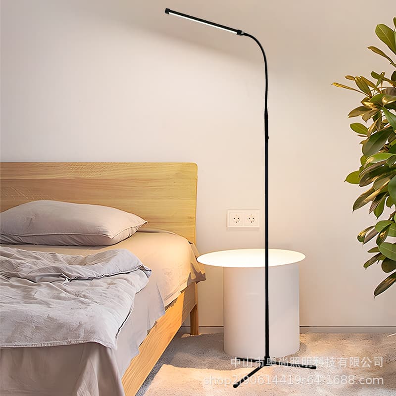 LED Floor Lamp Bedroom Premium Creative DIY Modern Minimalist Bedside Floor Lamp Piano Light Wabi-sabi Style