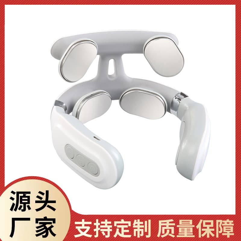 Cross-border Neck Care Device Home Cervical Massager Pulse Multifunctional Neck Massage Device Heat Compress Neck Massager