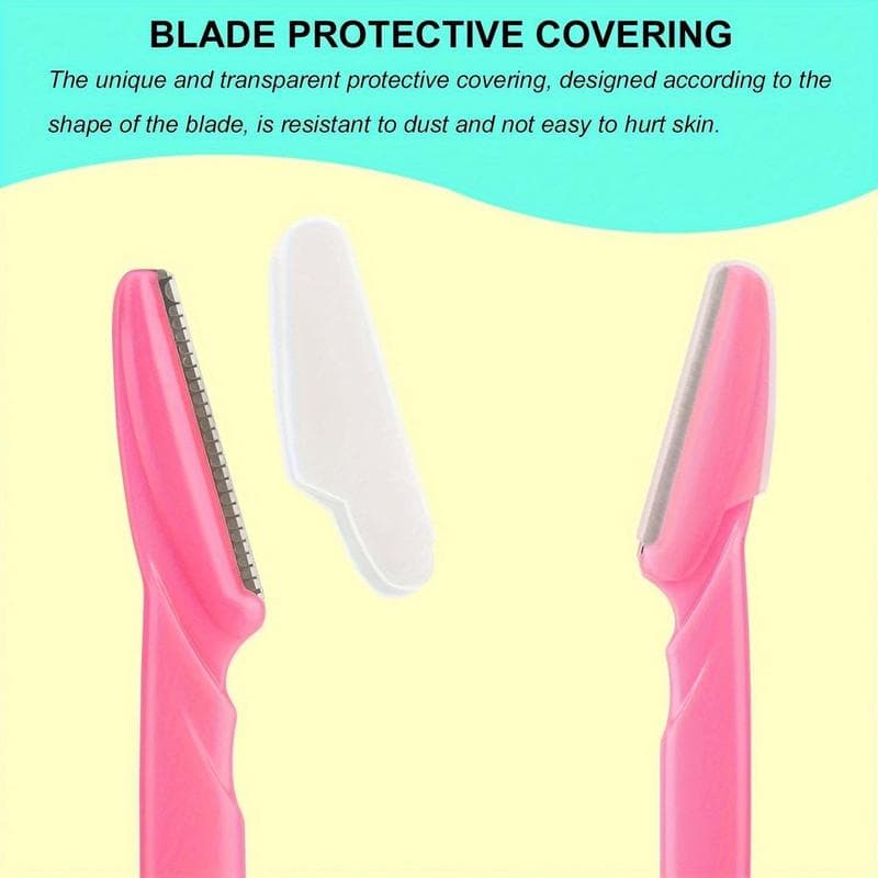 Multifunctional Eyebrow Trimmer Set Suitable for Men and Women, Facial Trimming and Exfoliating Beauty Tool with Precise Protective Cover, Christmas Gift