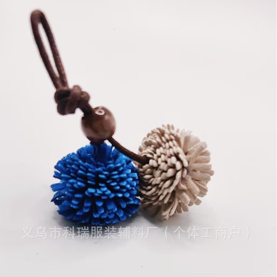 Cat kangaroo shoes, Martin boots, hanging accessories, tassel ball, bayberry ball, beads, handmade accessories, bag pendant, clothing