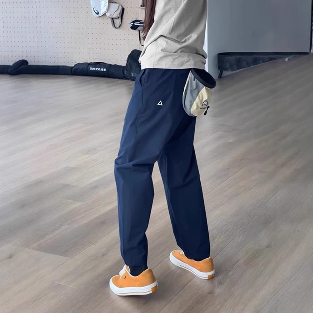 Navy blue waterproof assault pants men's spring and autumn straight quick-drying pants overalls outdoor mountaineering micro-taper carrot pants