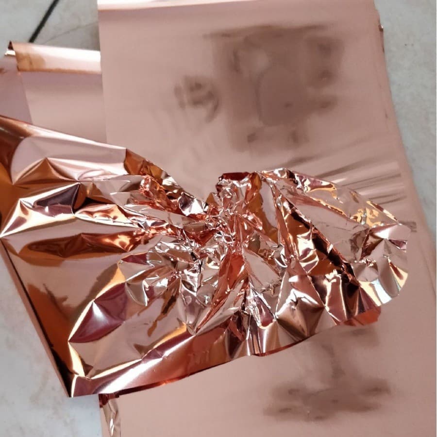 Polyester PET Metallized Film, Vacuum Rose Gold Film, Dark Green Coated Film, Royal Blue, Peach Pink Film