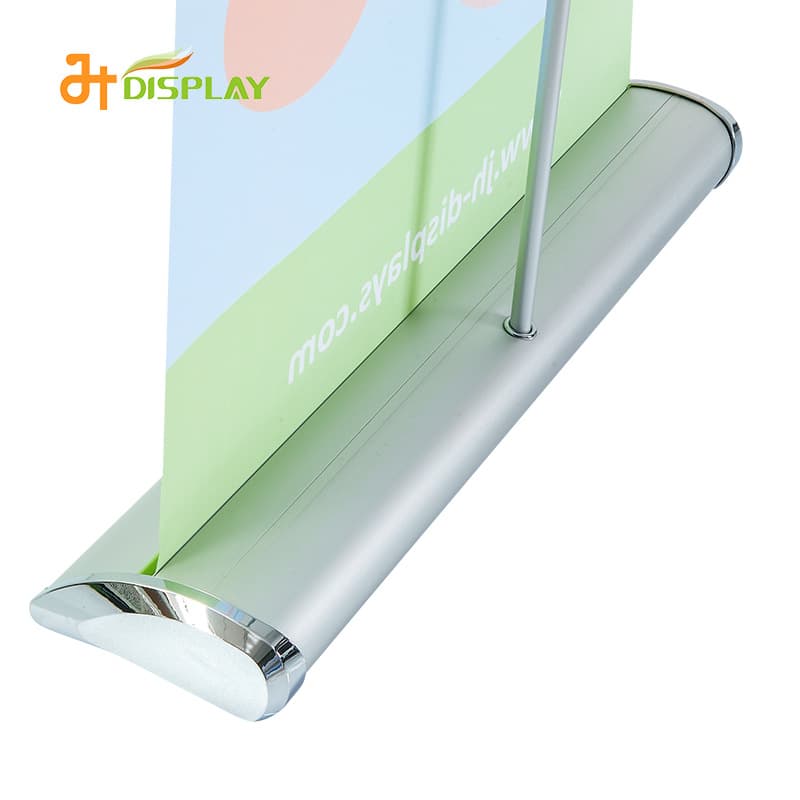 【Monthly Sales 3000】 Aluminum Alloy Wide Base Waterdrop Type Roll-up Banner 85*200cm