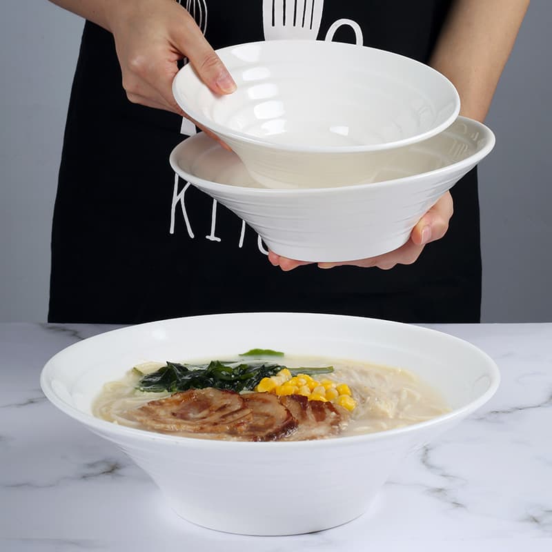 Ceramic Ramen Bowl, Large Noodle Bowl, Soup Bowl, Japanese-Style Noodle Bowl, Home Use Large Noodle Hat Bowl, Japanese Dining Tableware